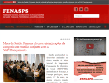 Tablet Screenshot of fenasps.org.br